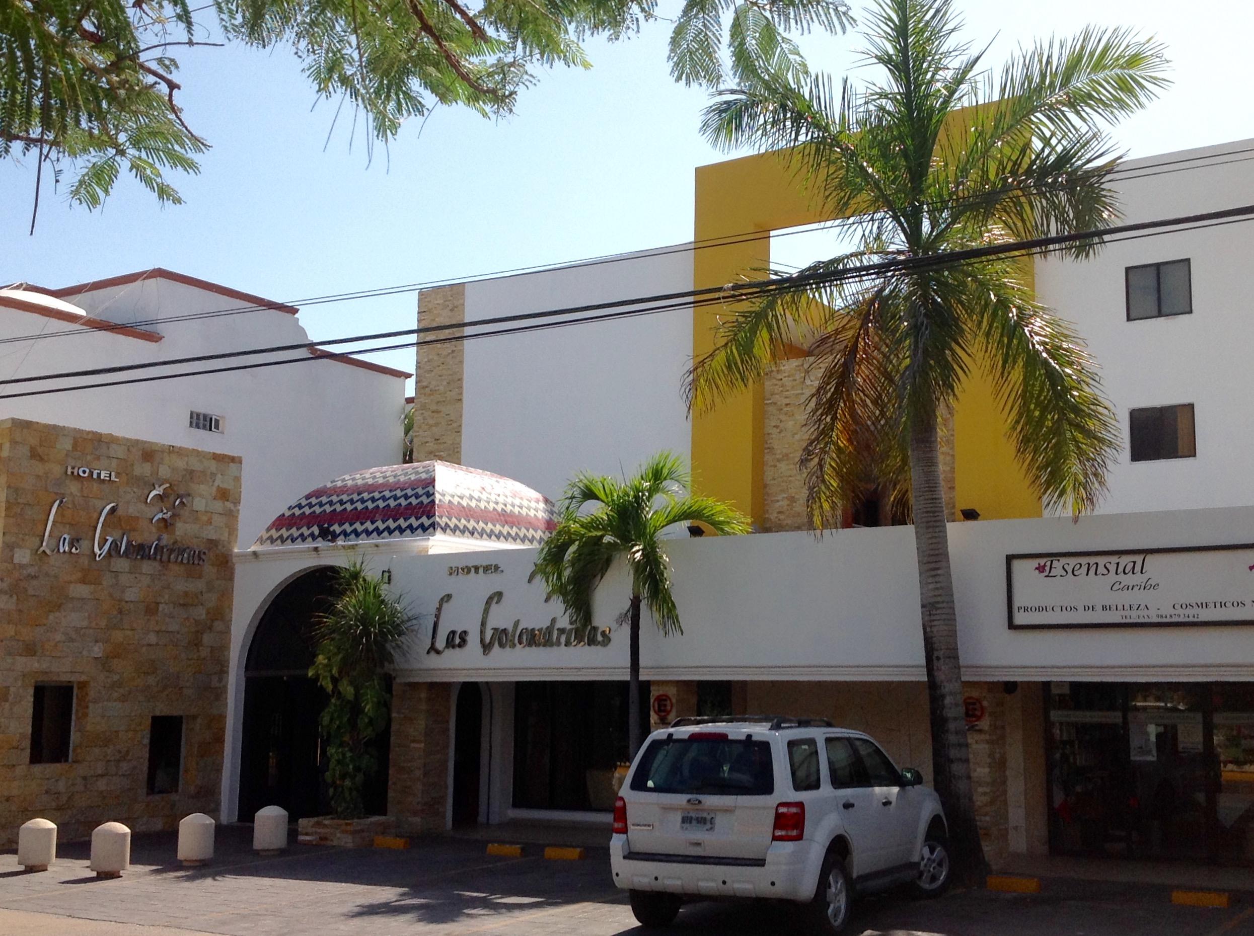 Hotel Las Golondrinas Playa del Carmen Buitenkant foto
