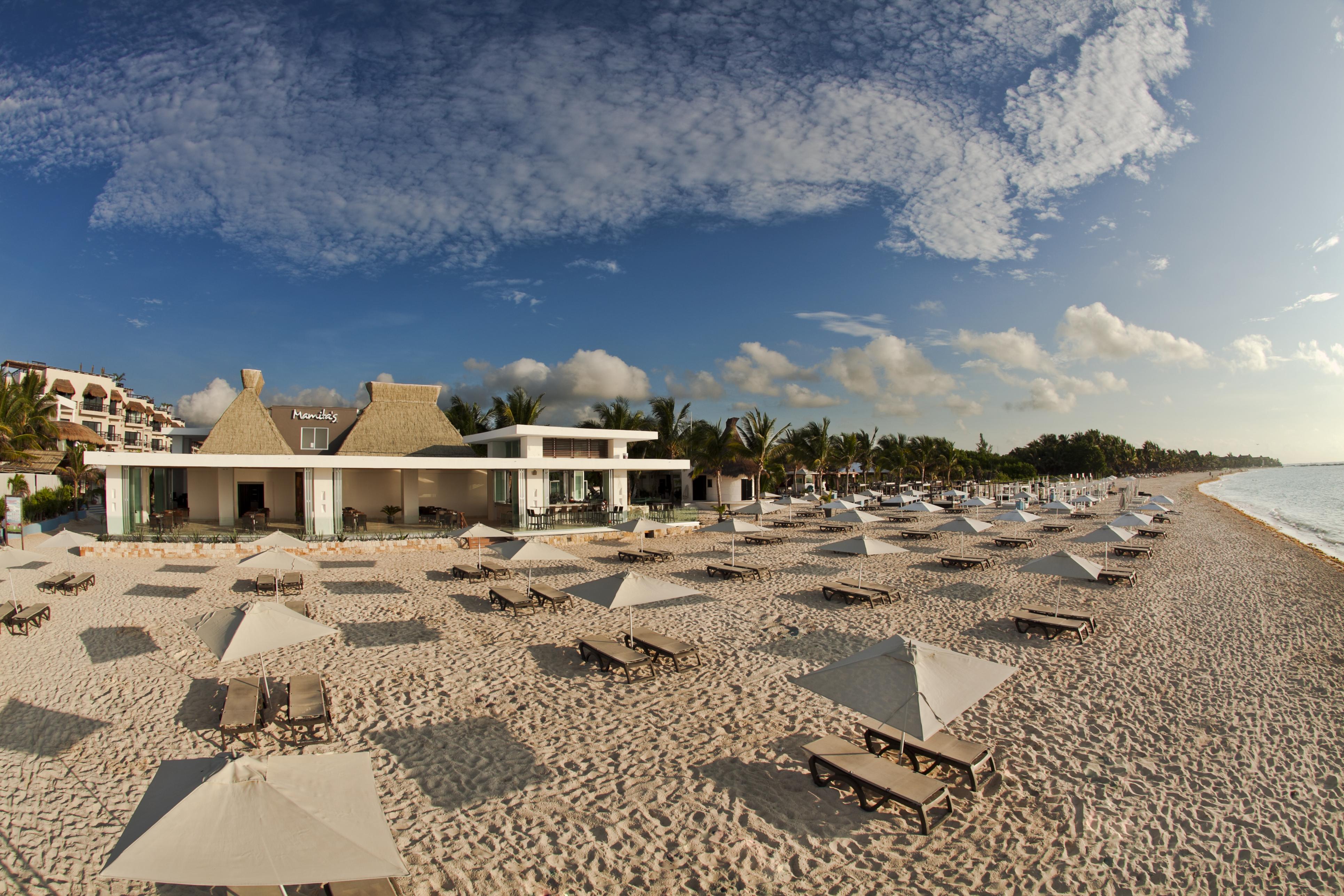 Hotel Las Golondrinas Playa del Carmen Buitenkant foto